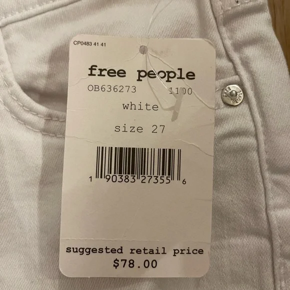 Free People Busted Skinny Jean - Picture 5 of 5